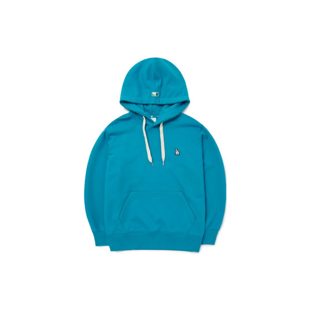 MLB Sweatshirts Unisex Lake Blue Hooded Moderate Other 3AHDB0124-07MTS L
