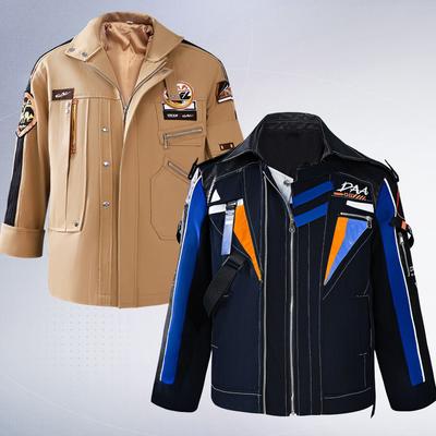 Game Love And Deepspace Cosplay Caleb Childhood Friend Cos Costume Jacket Supersonic Coat Xia Yizhoudaywear Metal Square Costume