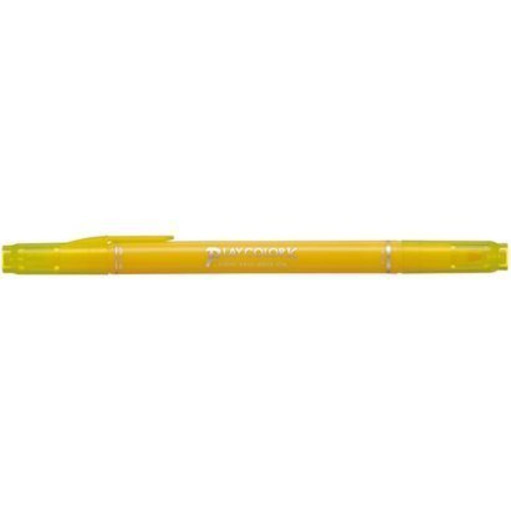 Tombow Sign Pen Play Color K Yellow Pigment Marker Water-Based WS-PK03 Water-Based