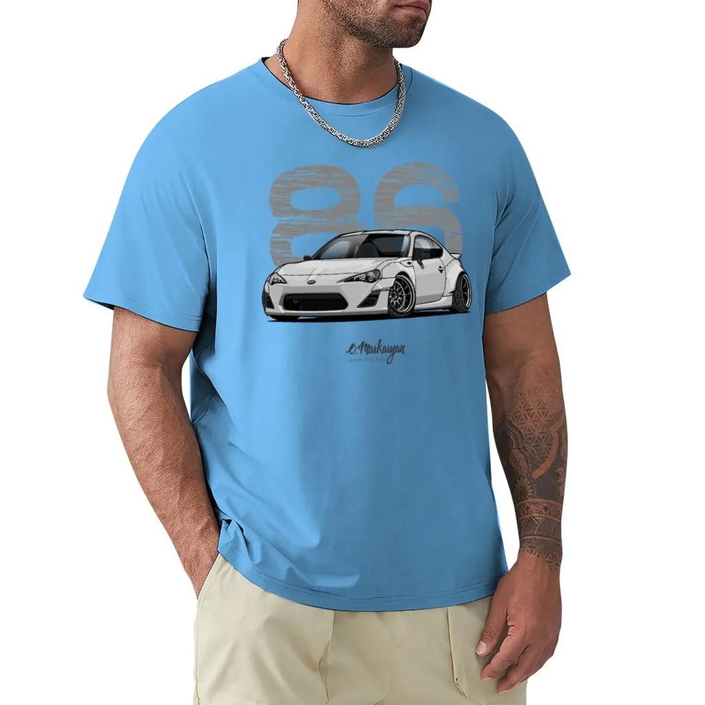 Gt86 (Whitegrey) Tshirt Boys Animal Print Short Sleeve Tee Shirts Graphic Tee T Shirts Unisex