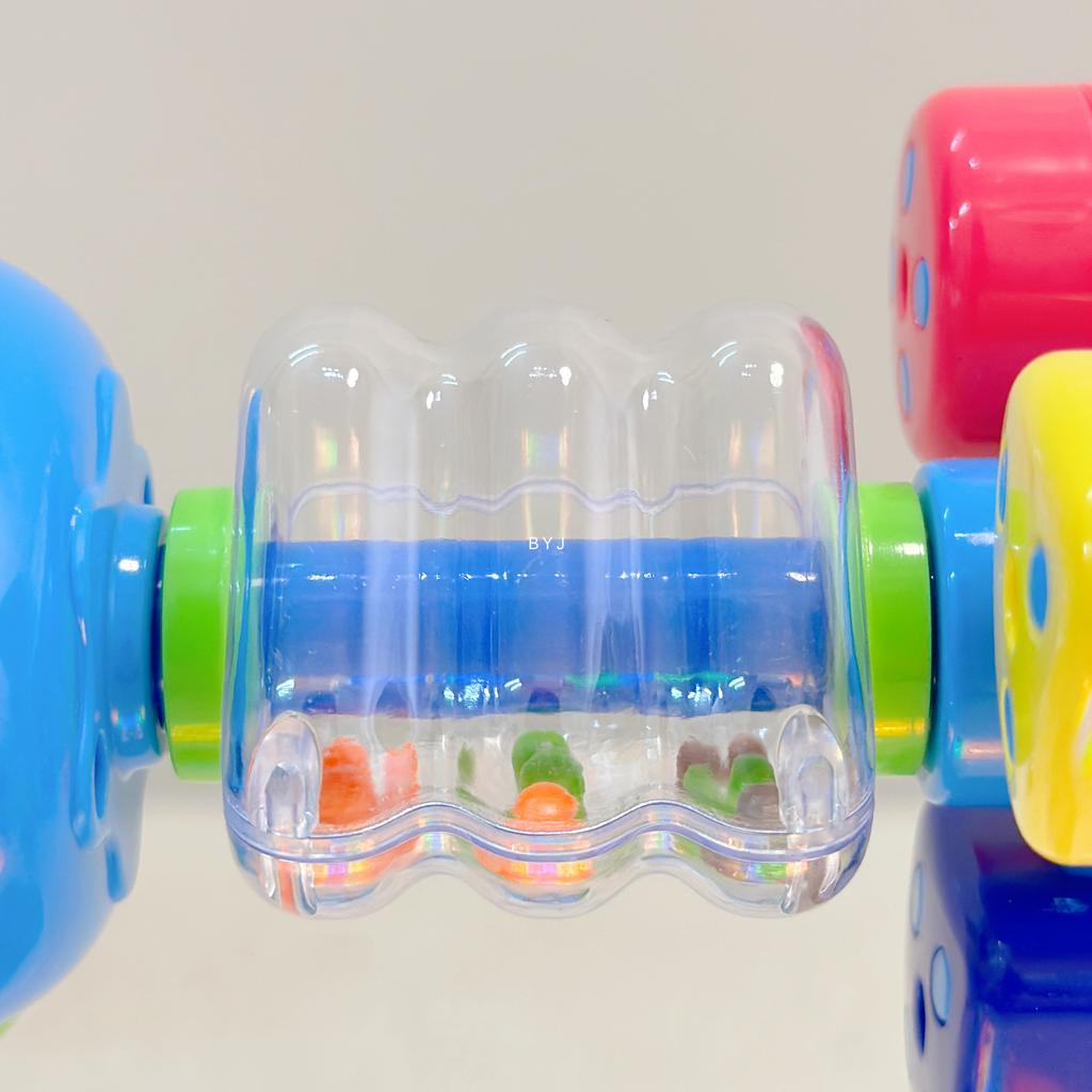 Baby Montessori Piano Toys Kids Rotating Music Keyboard with Light Sound Toys for Toddlers Early Educational Music Puzzle Toy