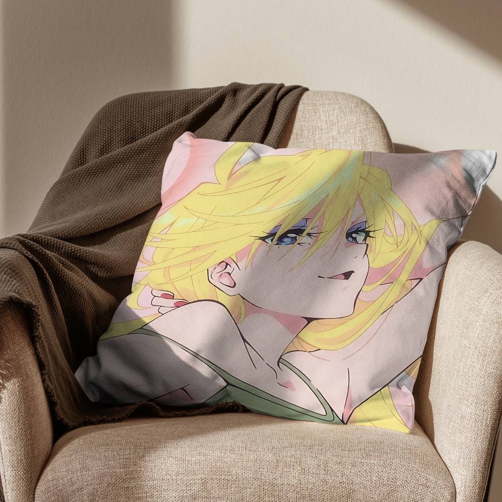Art Panty Stocking with Garterbelt Pillow Case Living Room Sofa Cushion Cover Suitable For Home Bedroom Room Decoration