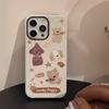 Oil Painting Dog IPhone 15 Apple Phone Case 14promax Suitable for 13 Niche Cartoon 12 Fillin 11 Hard 16