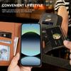 Wallet Case for Redmi Note 14 5G - TPU+Leather/PU, Black