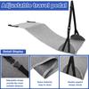 Adjustable Strap Travel Foot Rest Comfortable Portable Footrest Hanger Airplane Foot Hammock  Bus
