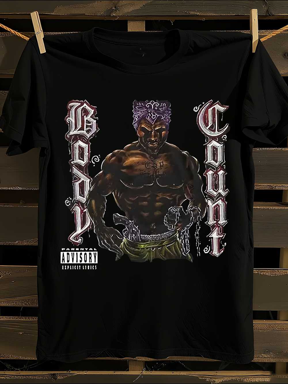 Body Count Black T-Shirt XXXL