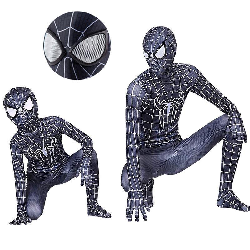 The Amazing Spiderman Cosplay Costume For Halloween Comic Con More High Quality Polyester Material