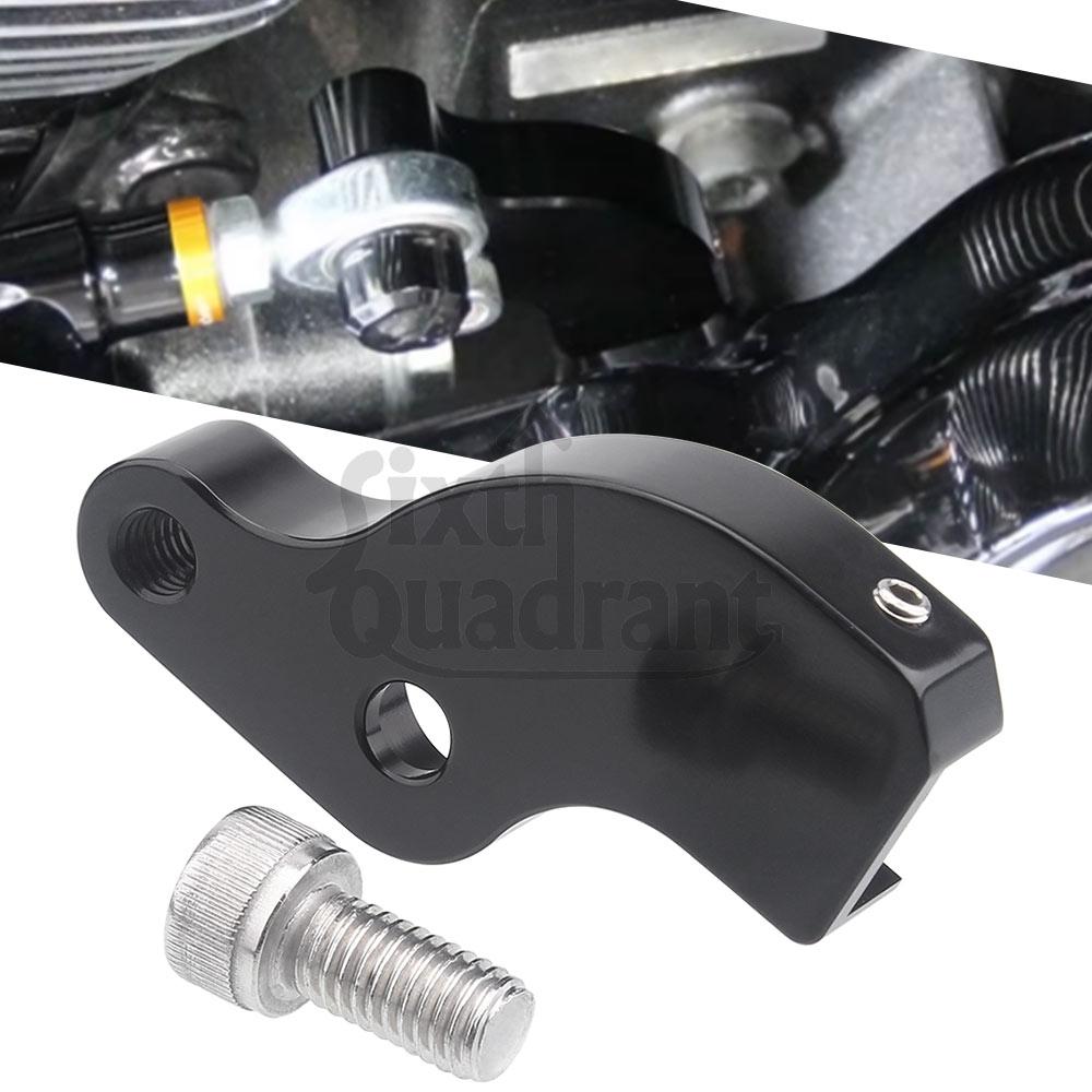 Motorcycle Accessory Aluminum Material Shift Assist Bracket Balck For Harley Softail FAT BOY 114 ANNIVERSARY FLFBS ANV 2018-2023