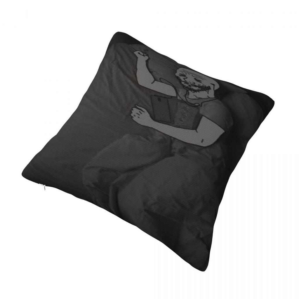 Stylish Bedroom Wojak MemeDecorations Pillowcases Accessories Pillow Cover Zipper Multi-Size