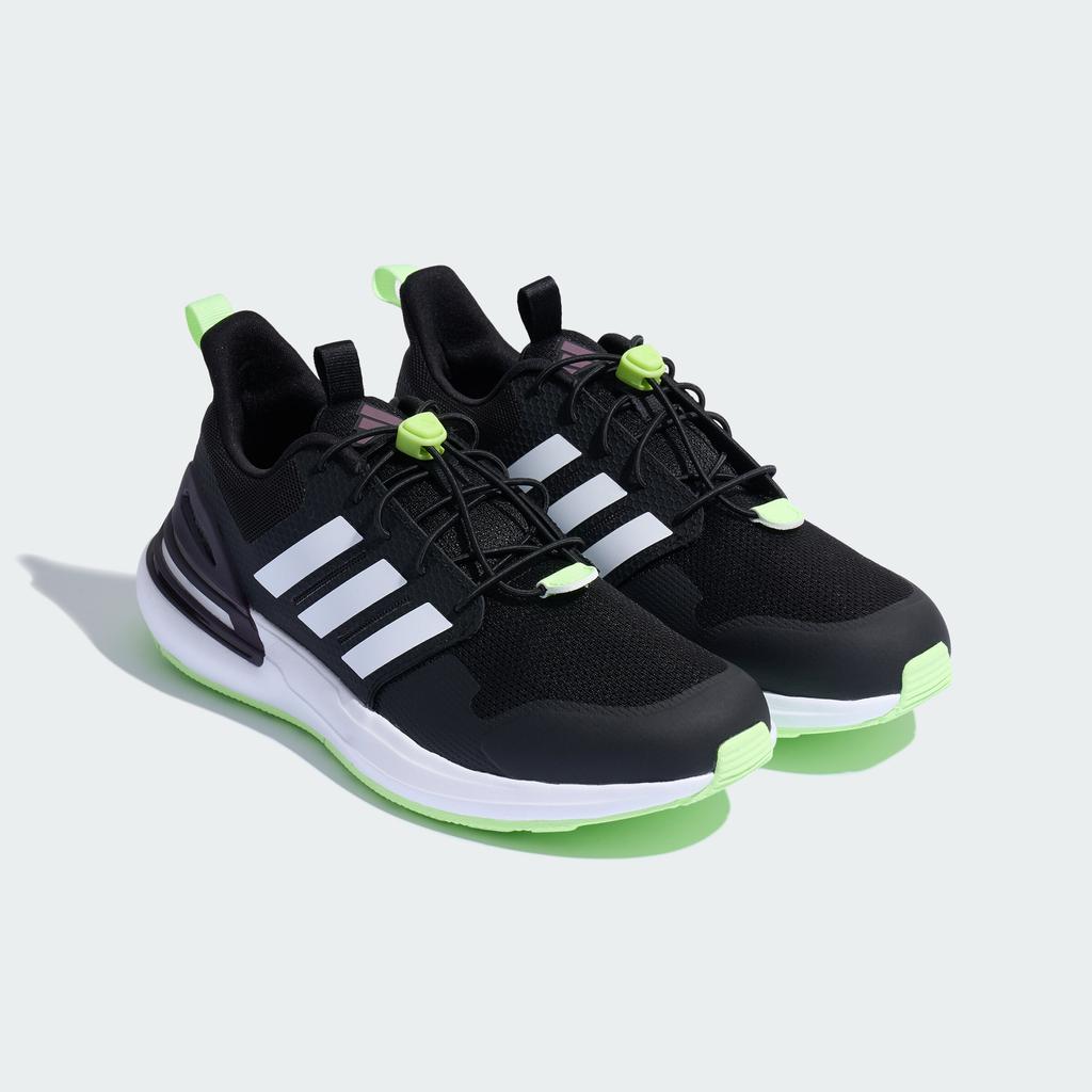 adidas RAPIDASPORT Low Top Kids' Running Shoes Black Kids'