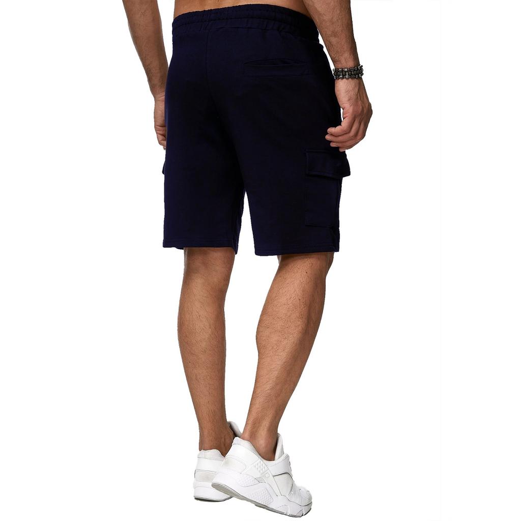Men's Short-sleeved Sports Work Pants Men's Multi-pocket Sports And Fitness Casual Pants
