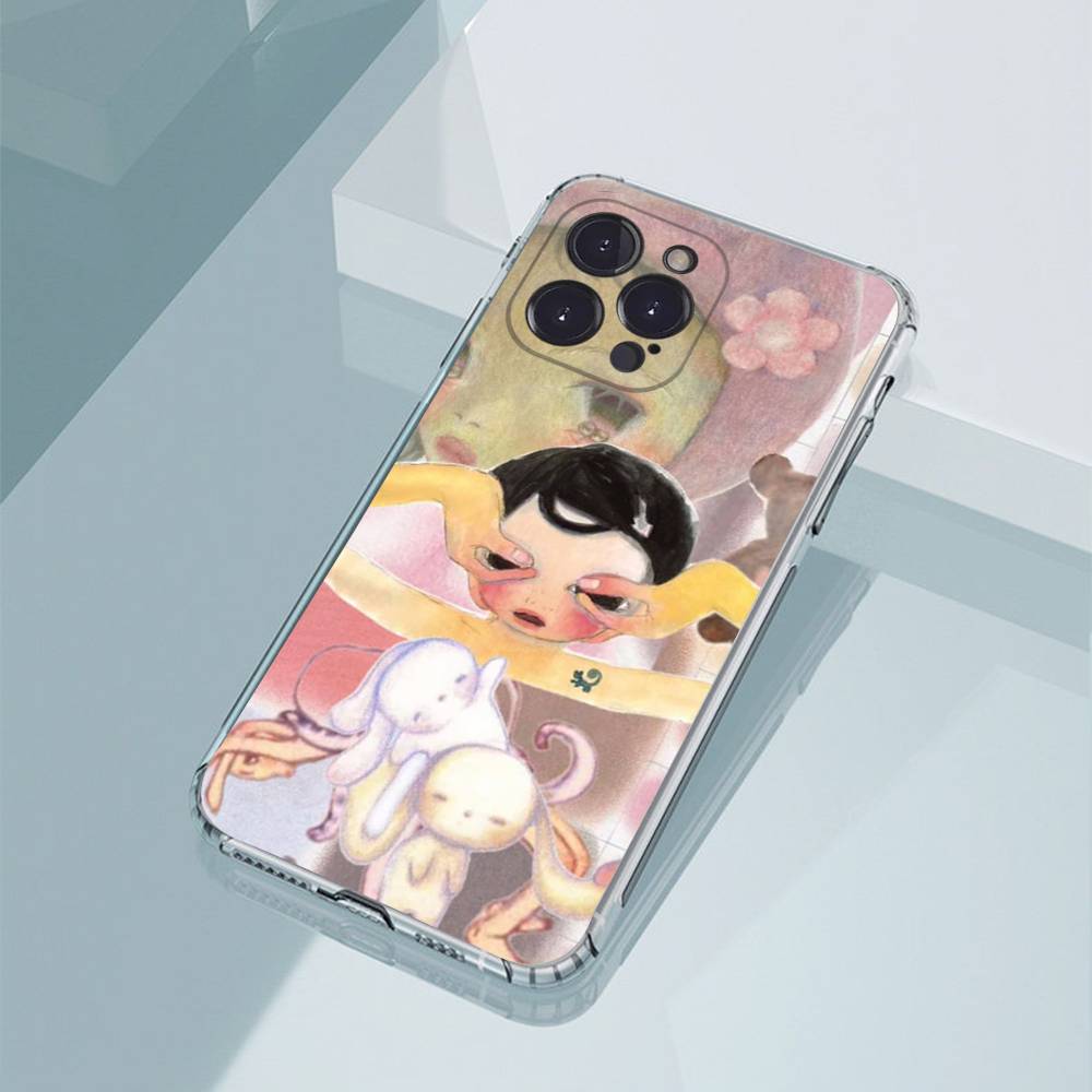 Aya Takano paint Phone Case For iPhone17,16,15,14,13,12,11,Pro,Xs,Max,Mini,Plus Antislip Shockproof Hard
