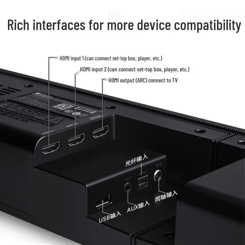 Sansui Dolby Soundbar Home Theater KTV System