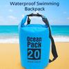 20L Swimming Bucket Bag Waterproof Beach Backpack Extra Thick Waterproof Dry Bag  Beach Swimming