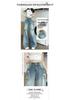 2026 High Waist Women's Holey Wide Leg Jeans - Trendy American Style