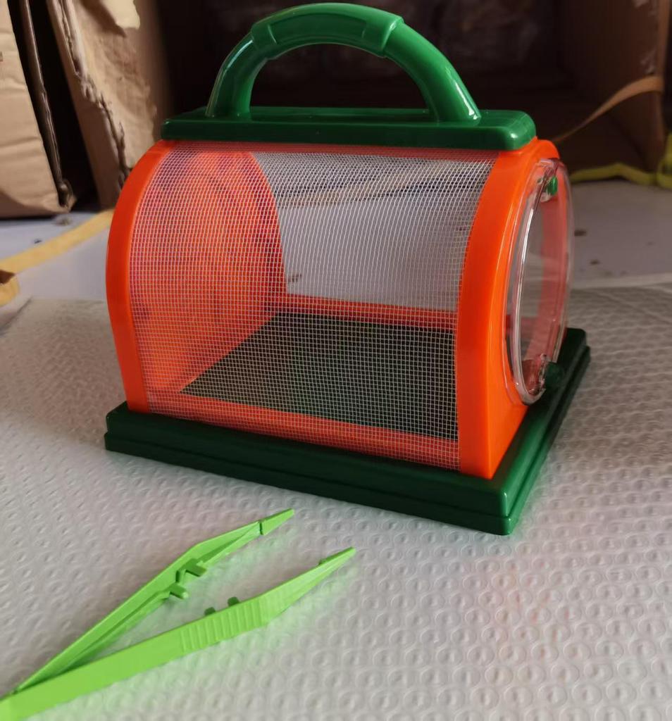 Portable Insect Observation Cage for Butterflies, Silkworms, and Bees