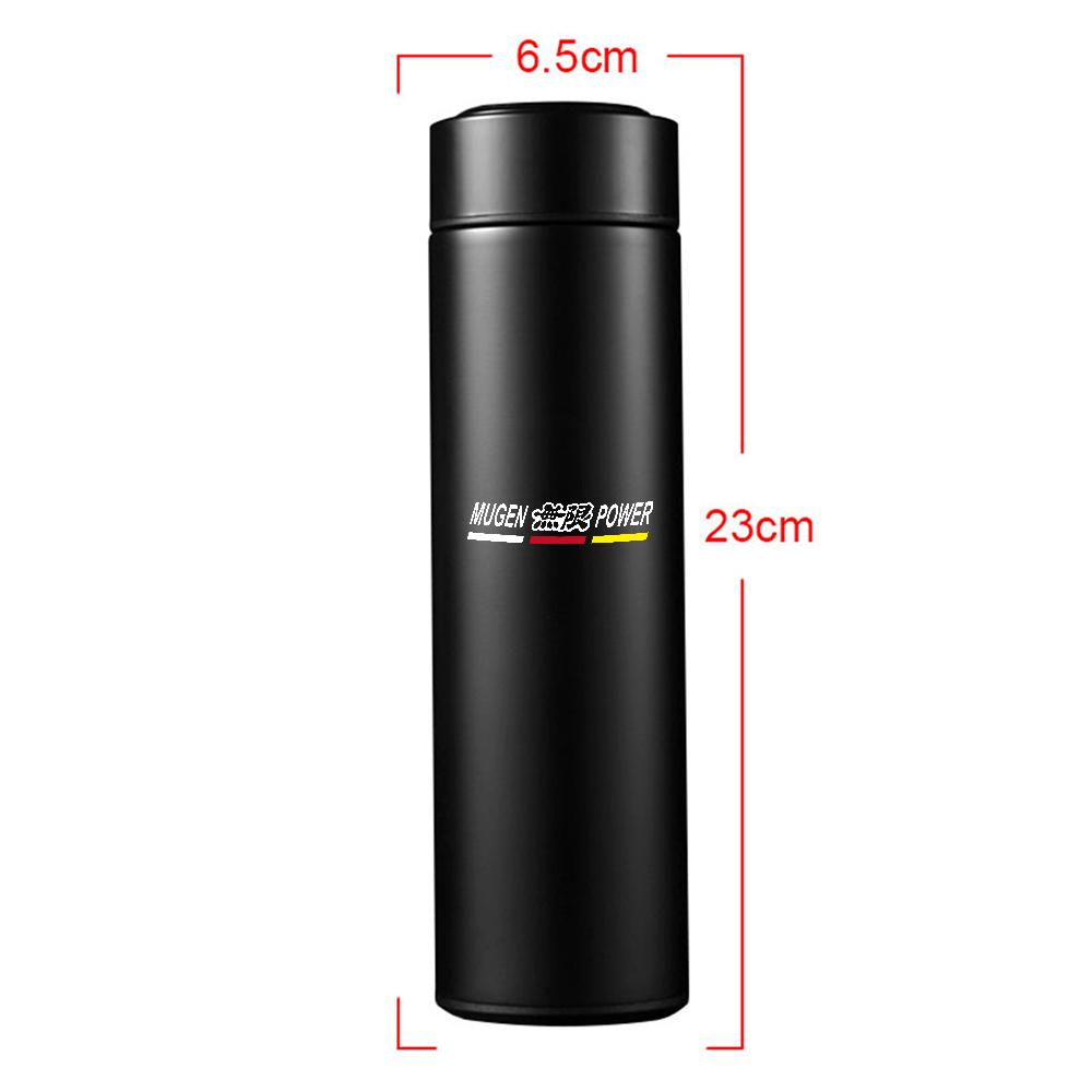 Intelligent Cup 500ml Thermos Bottle Smart Cup With Temperature Display 304 Stainless Steel For Honda Fit Civic City Jazz Accord