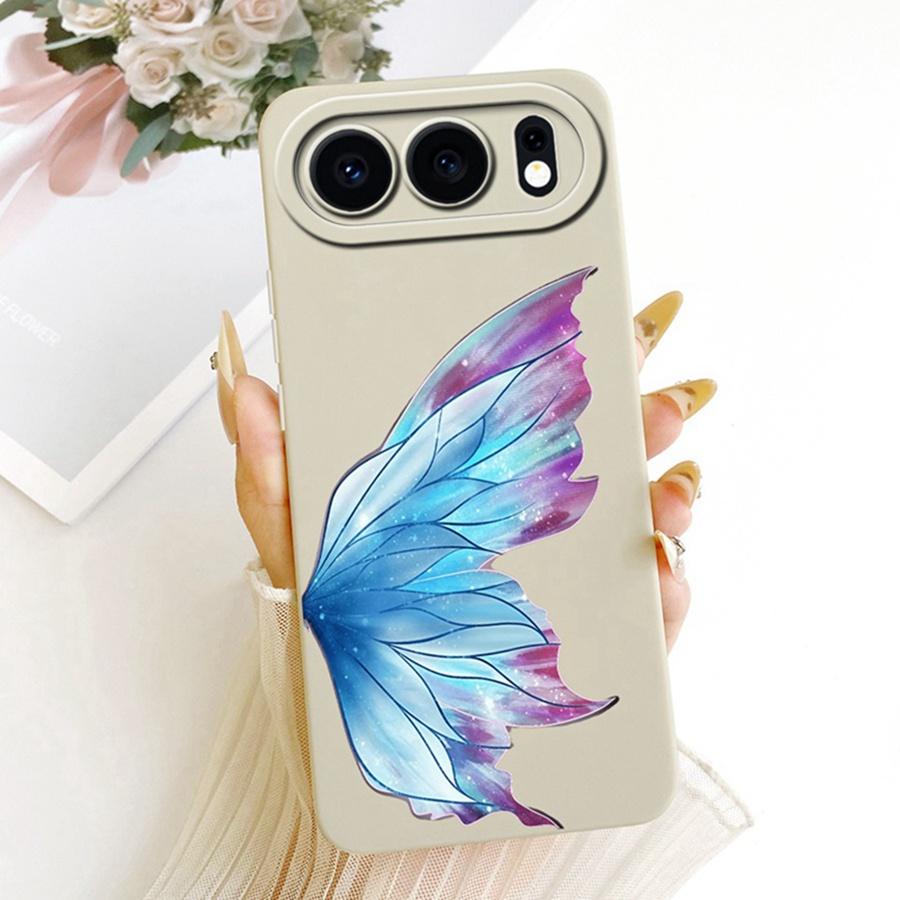 Hülle Für Honor 500 Pro Hülle Schleife Blume Neues Design Schlichtheit Weiche Silikonhülle Für Honor500 500Pro 5G Coque Capa