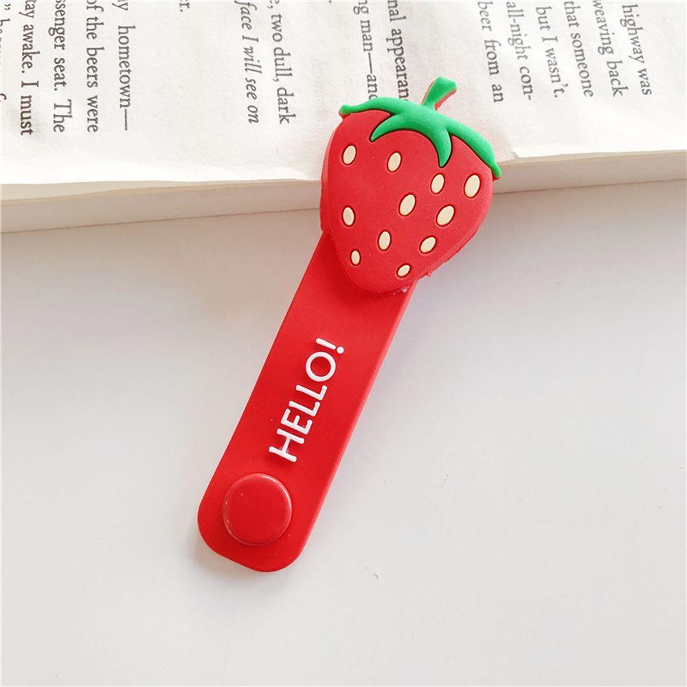 Organizer Clip Cord Wrap Bookmark Silicone Cable Winder Cable Organizer Data Line Protector Clip