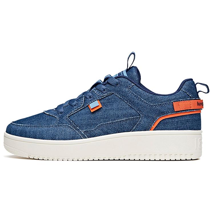 

Anta Slip Resistant, Abrasion Resistant, Lightweight Low Top Skateboard Shoes Men s Denim Blue 912018066-18 44.5