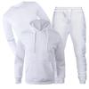 Loose Autumn/Winter Fleece Hoodie & Sweatpants Three-Piece Casual Sports Set