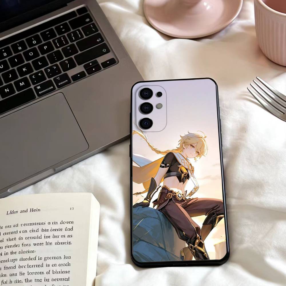 

AetherS wallpaper Phone Case For Samsung S25,24,23,22,30,21,10,9,Ultra,Plus,Lite,FE,4,5 G Soft Black Case Samsung S25Plus