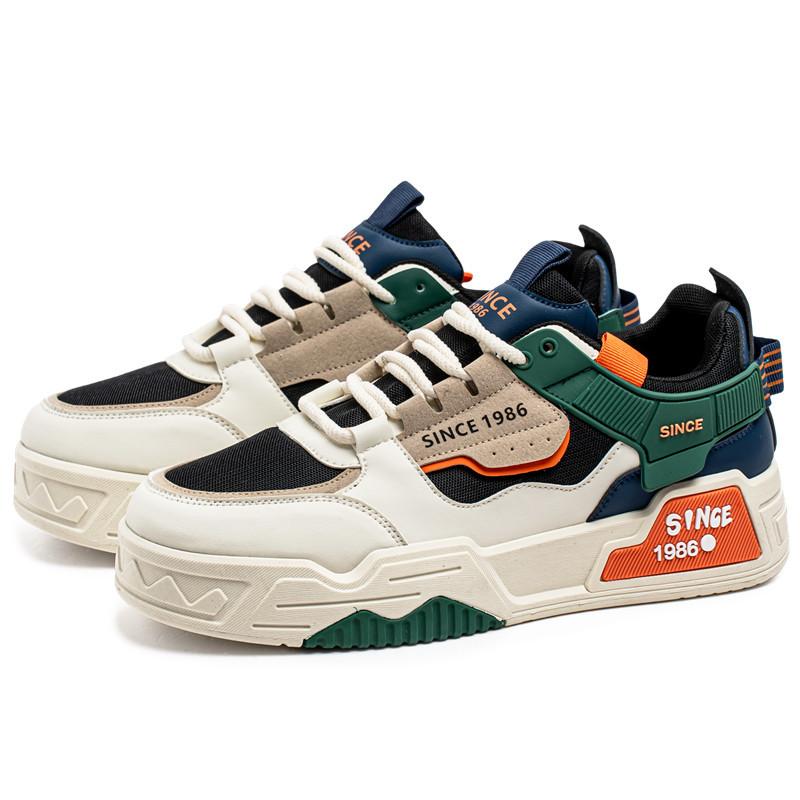 Fashion 2025 New Hot selling Men's Sneakers Versatile Fashion Casual Board Shoes Mesh Breathable Lightweight Sports Running Shoes