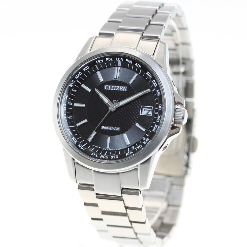 CITIZEN Direct Flight Watch with Hand Pair Eco-Drive Display, Model, CB1090-59E, Men's
