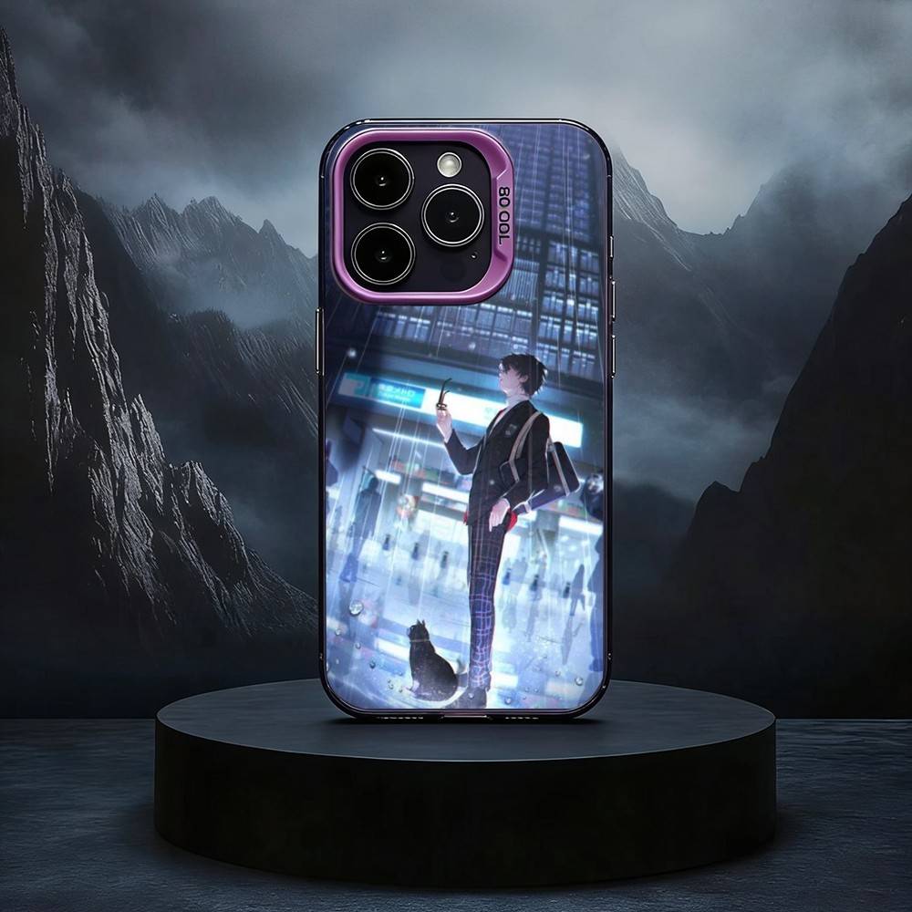 COOL Anime P-Persona 5 Black Candy silver phone case Phone Case For iPhone17,16,15,14,13,12,11 Plus,Pro Max