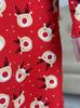 Girls’ Warm Dress – Soft Brushed Knit with Back Snap, Elegant & Comfy, Demi-season, 6004-024 HC
