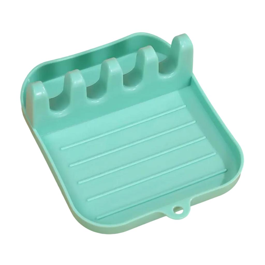 Pot Lid Rack Pot Lids Spoon And Chopsticks Rest Holder Space Saving Countertop Kitchen Utensil Holder Easy To Clean