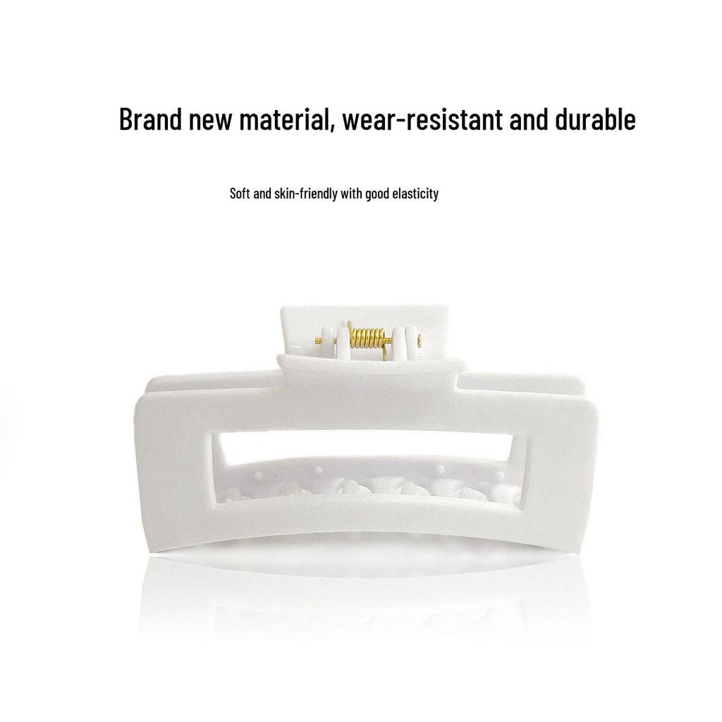 High-End Soft Silicone Shark Hair Clip for Women - No-Slip, Gentle On Hair, Perfect for Updos