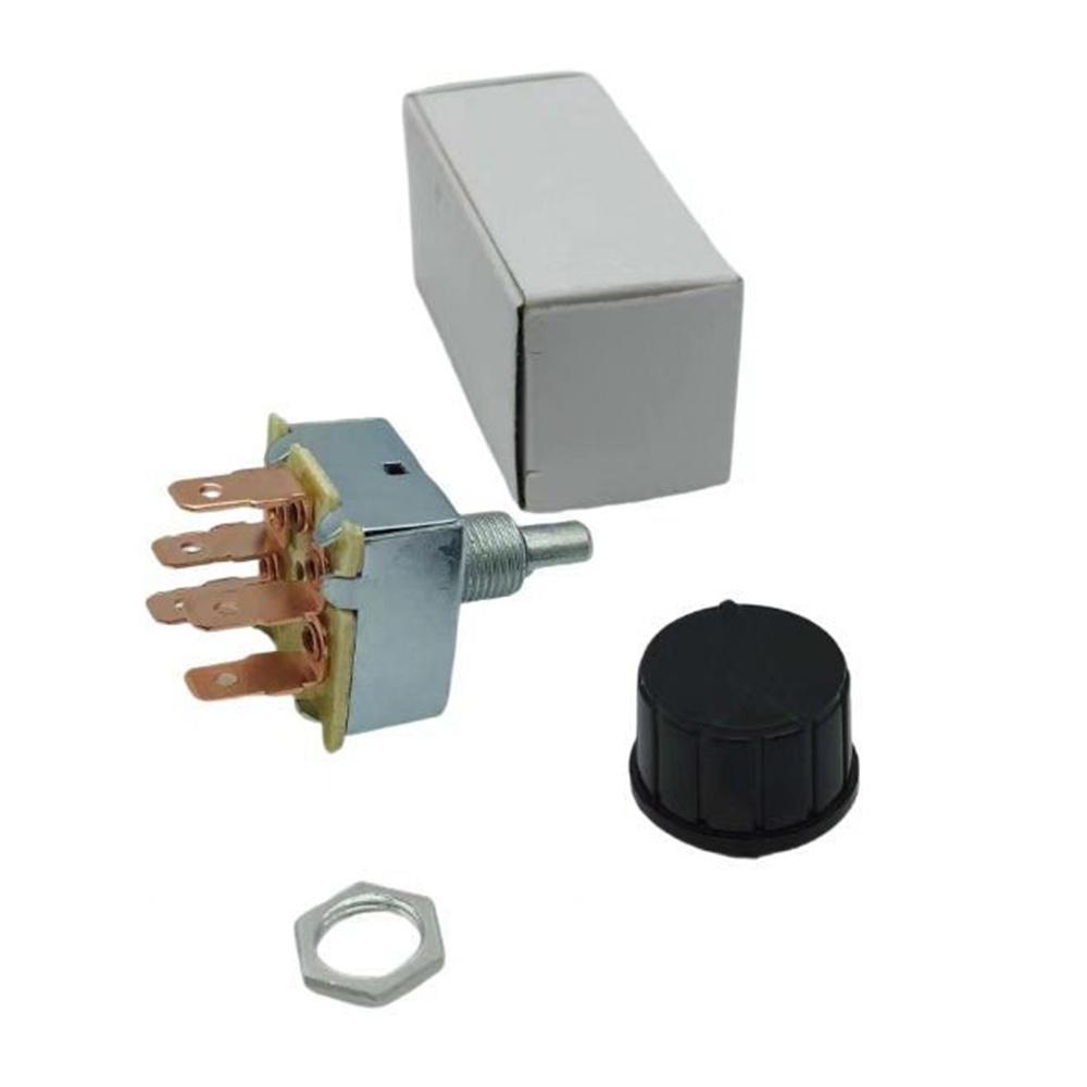 A/C Blower Switch 3 Speed 5 Copper Post HVAC System Switch SW1000C For Truck
