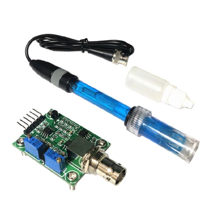 

PH0-14 Value Detect Sensor Module with PH Electrode Probe Standard BNC Connector
