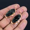 Seraphinite Gemstone Copper Handmade Jewelry Earring For Wedding Gift