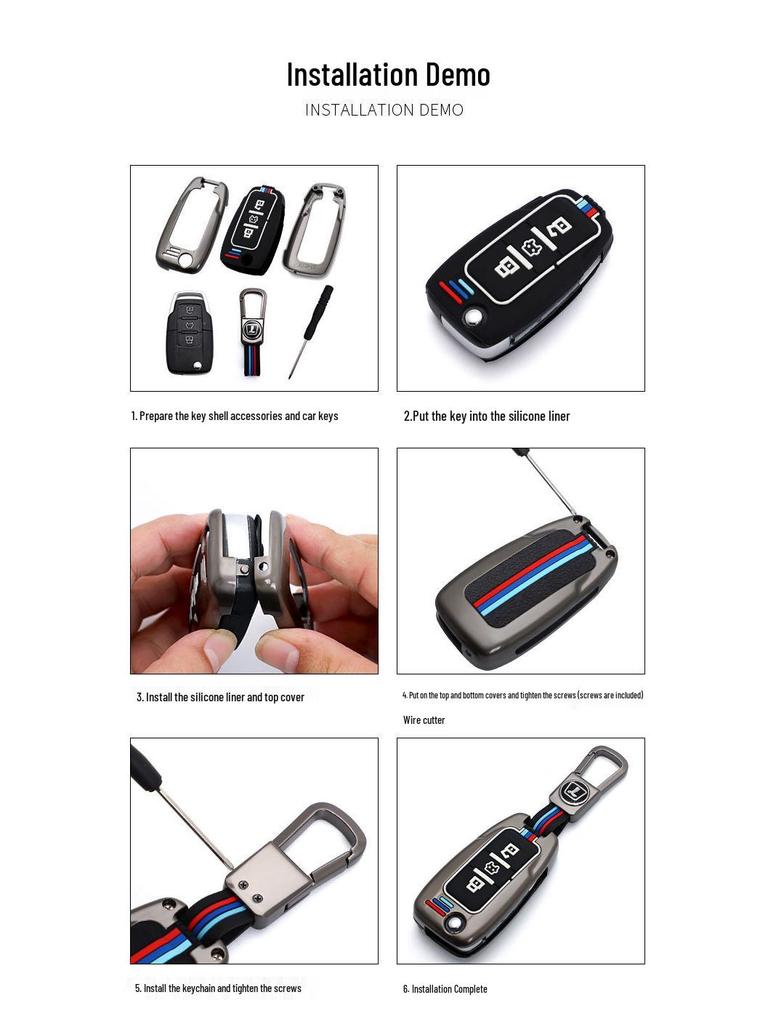 Luxgen U6/S5/U5 DA7 Key Case: Durable Protection for Remote Key