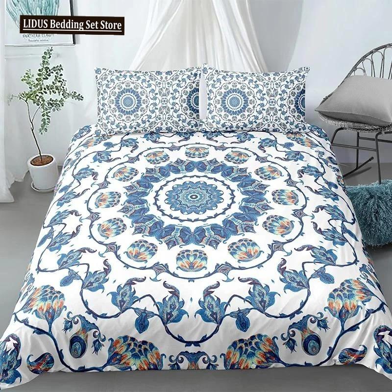 Mandala Bedding Collection Duvet Cover Bohemian Bedspreads Bed Collections Polyester King Queen Full Double Twin Quilt Cover
