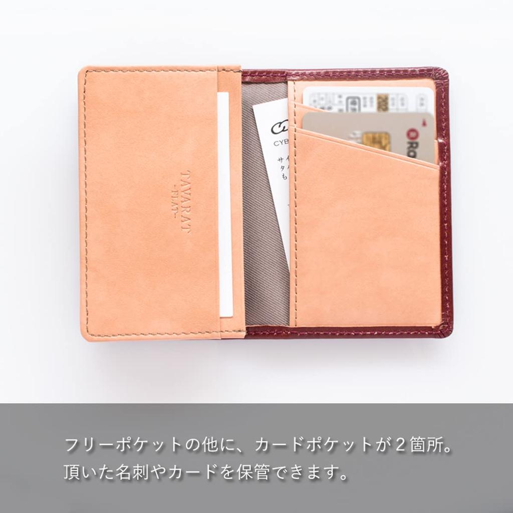 TAVARAT Business Card Genuine Italian Large Flat Series Men's Holder, Leather, Capacity, (Black-Saffiano)