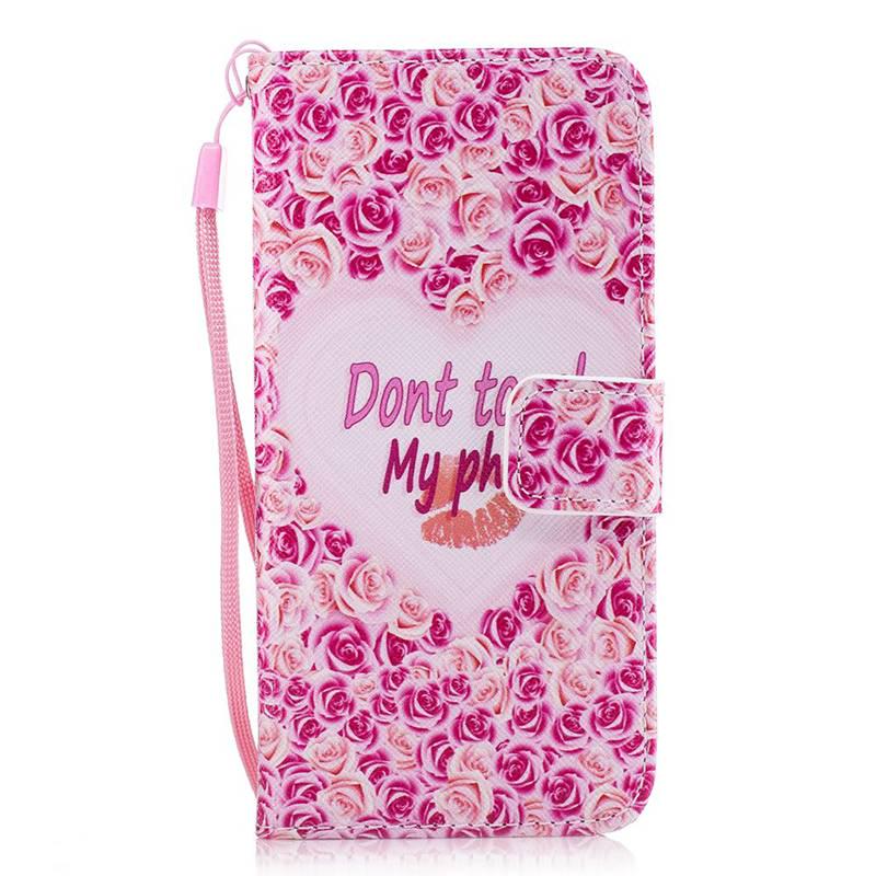 Custodia a portafoglio con fibbia magnetica a libro stile libro con porta carte per iPhone Samsung Xiaomi Redmi