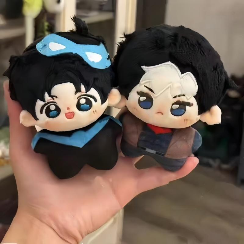 Dc Red Hood Jason Todd 10cm Printed Stuffed Plush Doll Batman Comics Nightwing Dick Grayson Collectible Gift For Superhero Fans