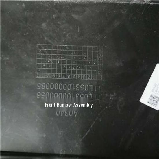 Foton Front Bumper Assembly L053100000160 Compatible Foton