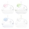 Portable Hamster Carriers Bags with Water Bottle Guinea Pigs Breathable Pet Handbags Travel Case Small Animal