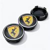 4pcs Donkey Logo Emblem Car Wheel Center Caps 58MM 54MM Rim Hubcaps Dust Cover Donkeys Badge Wheels Hub Cap Replace Accessories