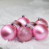 Electroplated Plastic Christmas Ornaments: 3/4/5/6/8cm Ball Set for Tree