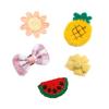 Baby Hair Clips Hair Volume Less Baby Sweat Hair Clips Do Not Hurt Hair Newborn Baby Short Hair bb Clip Princess Cute Headwear
