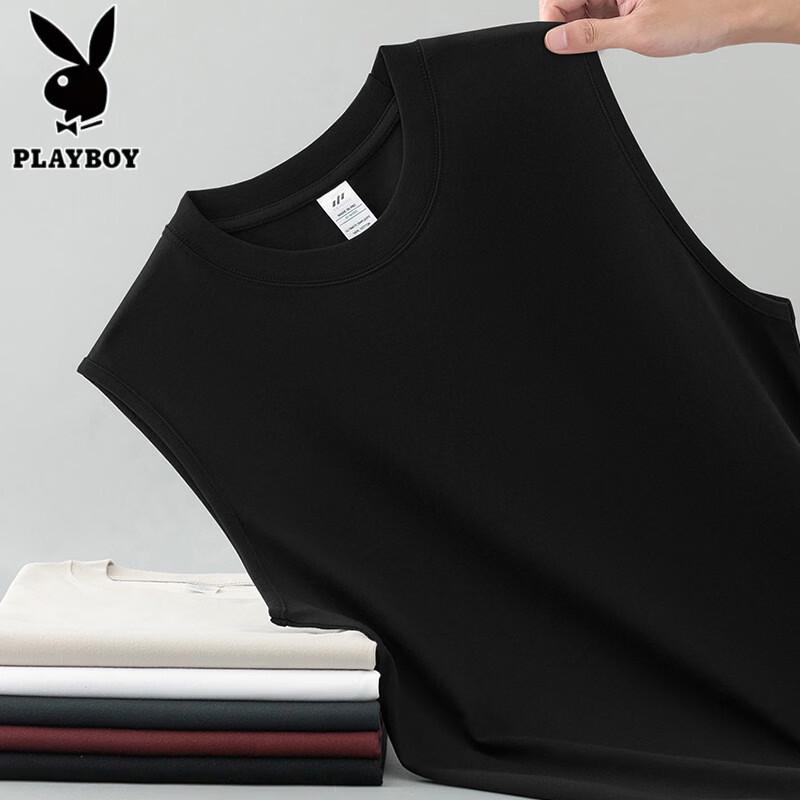 PLAYBOY Men s Heavyweight Pure Cotton Tank Top XL