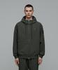 Nationalgeographic N244Uft950 Archelon Double Warm Brushed Woven Zip-Up Hoodie F Khaki