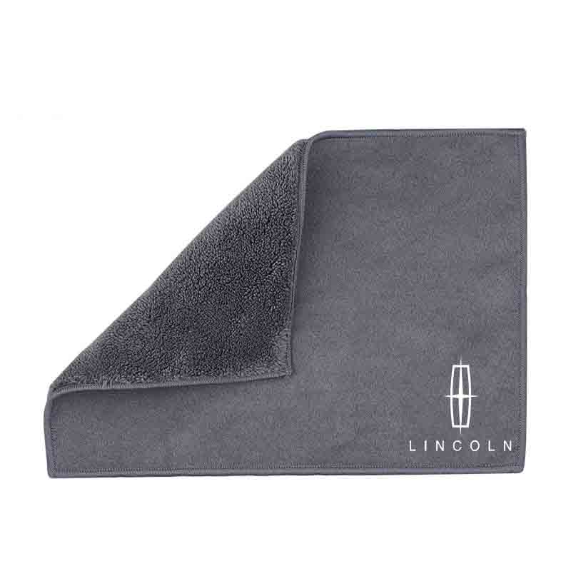 2-in-1 Microfiber Towel Car Cleaning Tools Rag Cloth For Lincoln MKZ Corsair NauMKX-Aviator tilus MKC Navigator MKX Continental aq1