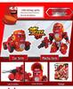Laughing Larva Toys: Mecha Team Transforming Car-Robot Set for Boys
