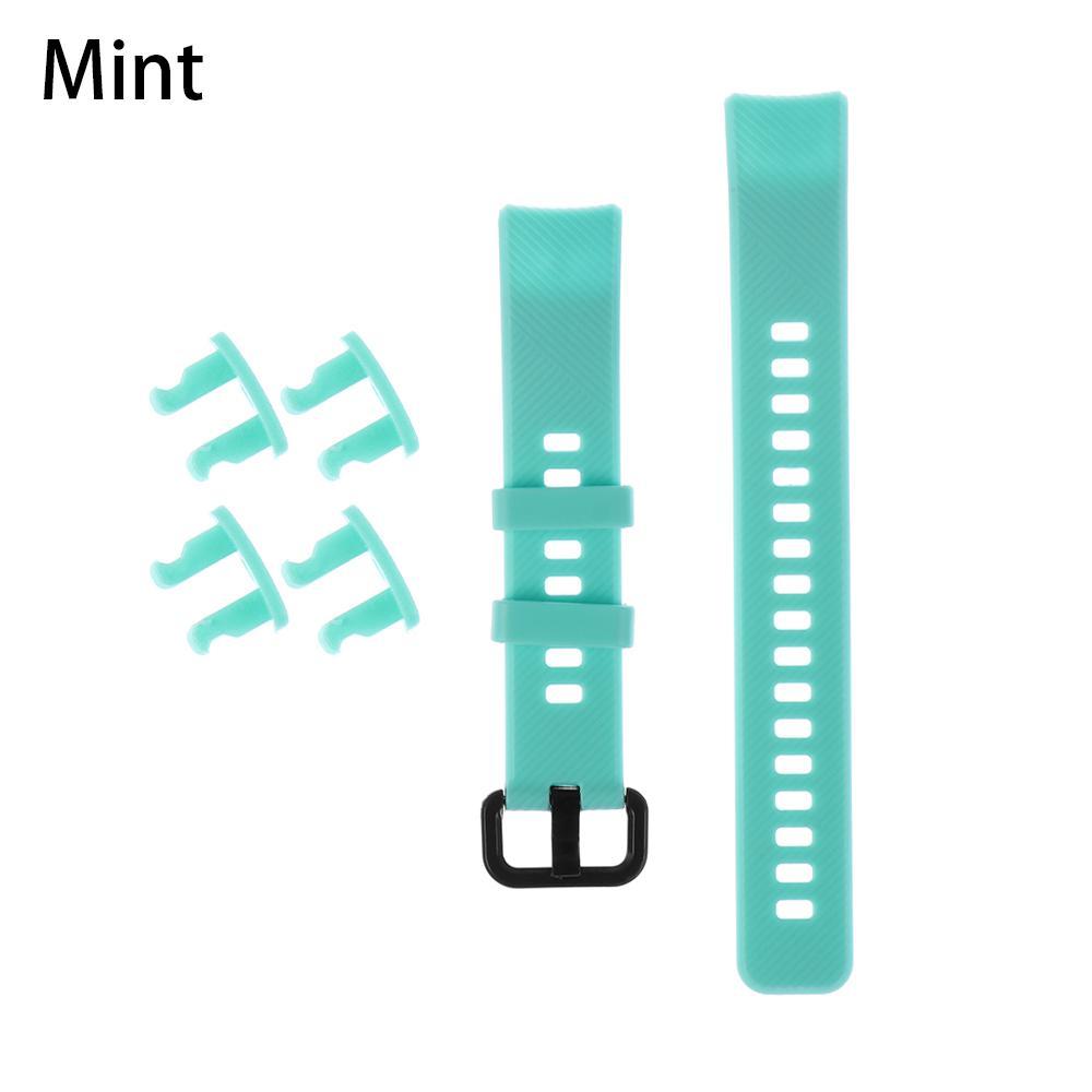 Soft Bracelet Wristbands For Honor Band 5 4 Watch Band Replacement Strap Silicone